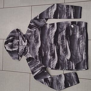 DSG Fleece Camo Hoodie Medium